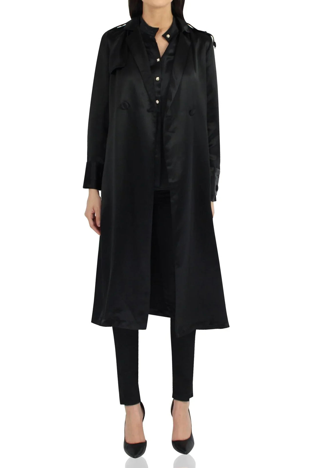 Designer Trench Coat -Women's Long Trench Coat- Trench Coat Dress Extra Large
