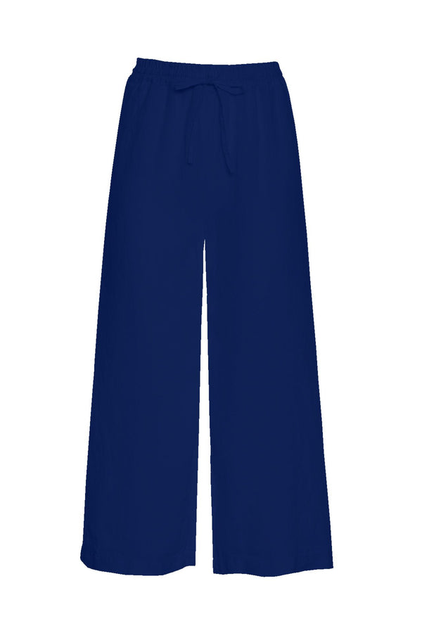 Solid Navy Blue Pant