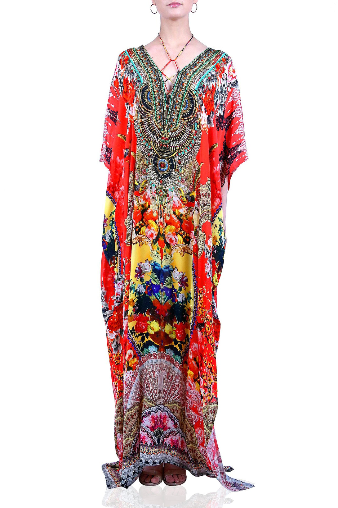 clothes for beach vacation, vacation outfits women, Shahida Parides, kaftan outfit,